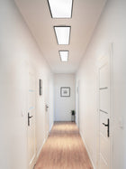 Panel Plafon Sufitowy Natynkowy Oprawa 60x30cm 36W LED CCD 3680lm Czarny lampa do salonu, kuchni i biura, prostokątna