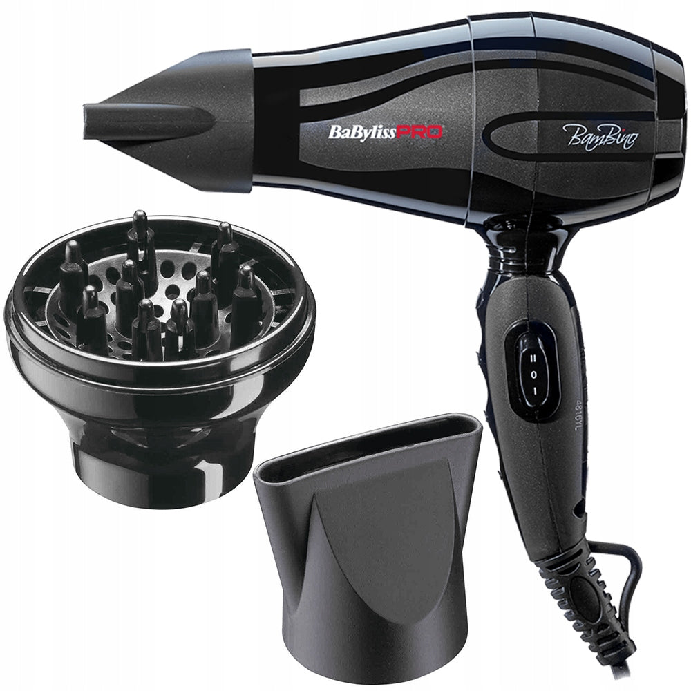 Suszarka do włosów Babyliss Pro Bambino BAB5510E 1200W czarna