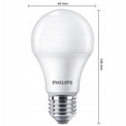 Żarówka LED E27 philips 10W = 75W 1055lm 2700K barwa ciepła premium 4 szt. tradycyjny kształt, energooszczędne źródło