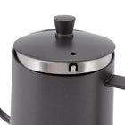 Dzbanek do kawy z dripa czajnik konewka barista gęsia szyja stalowy 350 ML imbryk przelewowy, czarny, pour over