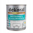 Dekoral emalia akrylowa do kaloryferów biała 0.75l farba do grzejników, renowacja instalacji grzewczej