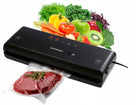 Czarna Zgrzewarka próżniowa silvercrest A1 130W do żywności folii sous-vide pakowarka spożywcza, szczelne pakowanie