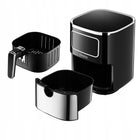 Frytkownica beztłuszczowa frytownica inox 6 programów XXL 5l 1700W srebrny/szary