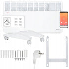 Grzejnik elektryczny konwektorowy ścienny łazienkowy WiFi EWE+ 2500W 1000 mm 435 mm grzewcza biały