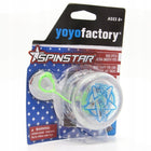 Yoyo Świecące YoYoFactory Spinstar LED Clear Body Niebieskie 62 mm