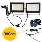 Stojak Statyw 200W LED Naświetlacz Lampa Robocza Halogen Budowlany 2x 100W reflektor warsztatowy IP65 18000 lm zimne