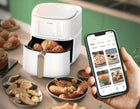 Frytkownica beztłuszczowa Air Fryer Philips Ovi XXL 7,2l 2000W HD9285/00 biały