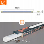 Lampa LED Oprawa Sufitowa 45W 90cm 5400lm Garaż Biała Mocna premium 230V plafon prostokątny, neutralna barwa światła do