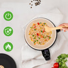 Ryżowar garnek do gotowania ryżu ZUP makaronu 1,5l czarny nutrichef 600W 1.5 l 600 w