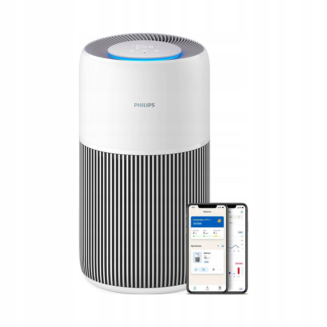 Oczyszczacz powietrza Philips PureProtect Quiet 2200 series AC2220/10 hepa do domu, filtr węglowy i wstępny, 109 m², 420 m³/h, 13 dB