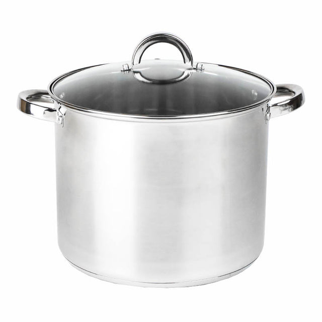 Garnek nierdzewny 15l ze stali nierdzewnej duży indukcja tradycyjny 30 CM garnek tradycyjny 15 l stal nierdzewna