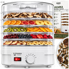 Suszarka do grzybów owoców warzyw ziół spożywcza mocna 600W duża XXL 5 SIT dehydrator BPA free, regulacja temperatury