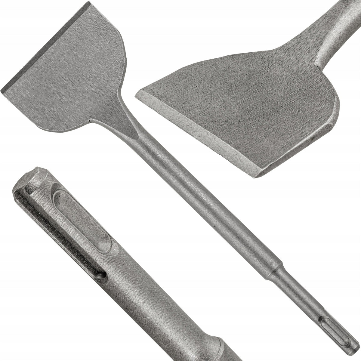 Dłuto SDS plus szerokie odgięte podgięte do betonu płytek kleju 75 x 250 MM przecinak, fugi, zaprawa, skuwanie okładzin