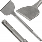 Dłuto SDS plus szerokie odgięte podgięte do betonu płytek kleju 75 x 250 MM przecinak, fugi, zaprawa, skuwanie okładzin