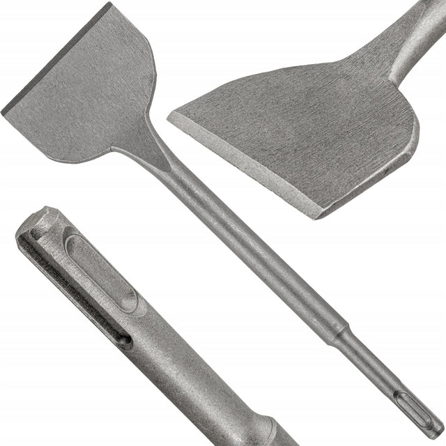 Dłuto SDS plus szerokie odgięte podgięte do betonu płytek kleju 75 x 250 MM przecinak, fugi, zaprawa, skuwanie okładzin