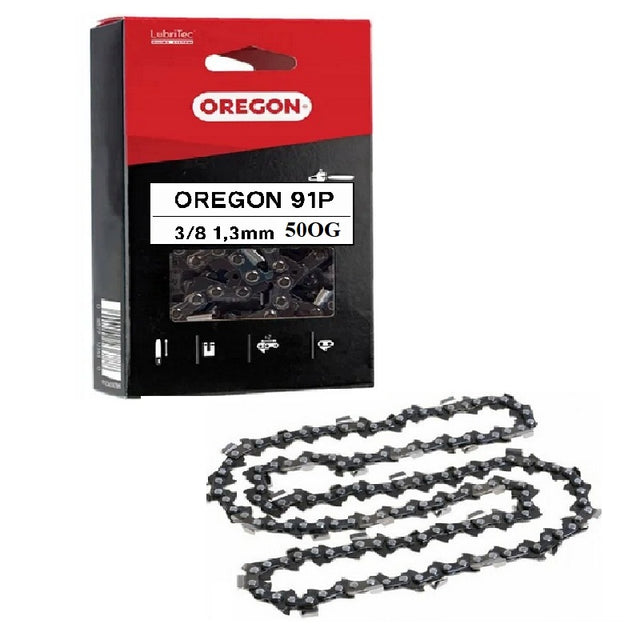 Łańcuch tnący oregon do piły 14" 50OG 3/8 1,3mm stihl husqvarna oryginał osprzęt do pilarki, do drewna