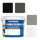 Farba Elewacyjna Silikonowa Fasadowa do Betonu Biała Matowa 1 L Goldmurit ścienna strukturalna