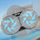 8x wymienne nakładki ścierki do myjki okien DH line clean deluxe clean ONE wkłady, akcesoria, szyby, czyszczenie