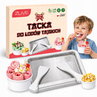 Lody Tajskie oryginalna tacka maszyna do lodów zuve stal nierdzewna Prezent tajski roll, deser mrożony, szpatułki