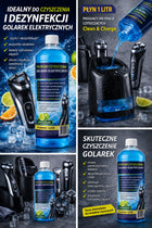 Płyn Czyszczący Wkład do Golarek CCR 2l kompatybilny z braun Clean & Renew niebieski golarka