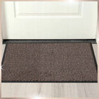 Wycieraczka pod drzwi zewnętrzna gumowa wewnętrzna wycieraczki 60X90 CM mata wejściowa beżowa PVC tekstylna grubość 6 mm