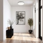 Plafon LED Berge Lampa Sufitowa Natynkowa 24W 2640 lm Okrągła Biała oprawa do pokoju, neutralna barwa światła