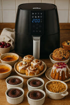 Frytkownica beztłuszczowa AIR fryer frytownica duża 4l misa 1450 w czarny