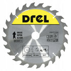 Drel piła tarczowa widiowa widia tarcza do drewna 250x30 24Z płyty wiórowe, materiały drewnopochodne, rzaz 2 mm