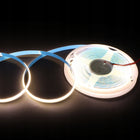 Taśma COB bezpunktowa 320LED/m IP20 11,8W/m 12V DC 5m jedna linia ciepła pasek świetlny do wnętrz, 1140 lm