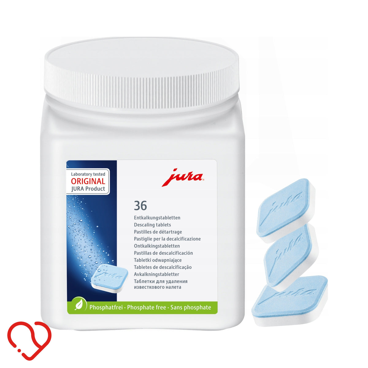 Tabletki odkamieniające jura 70751 odkamieniacz do ekspresu 36 sztuk do ekspresów