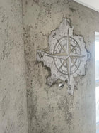 Szablon tynkarski LuxBud Dekoracyjny do Betonu Mandala 25x25 cm 6 sztuk ornament ścienny, wzór orientalny