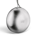 Patelnia WOK Indukcja pokrywka duży stal Starke Pro Linesta Steel 30x9cm tradycyjna 90 mm 30 cm /Wzór