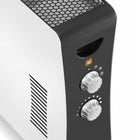 Grzejnik elektryczny energooszczędny konwektor nadmuch termostat EWH-2000W 680 mm 420 mm grzewcza biały