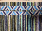 Ręcznik kąpielowy Zwoltex peru 70x140 cm bawełna egipska zielone paski blue zielony frotte