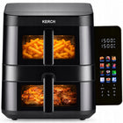 Frytkownica beztłuszczowa pionowa AIR fryer kerch dual FRY 12l 12PROGRAMÓW czarny