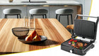 Grill elektryczny opiekacz toster do kanapek panini kebaba rozkładany tacka nominalna