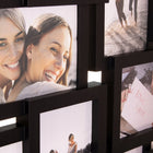Multirama zestaw 12 ramek na zdjęcia czarna ramka multi foto galeria kolaż dekoracja ścienna do salonu, fotografie