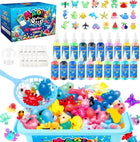 Magiczny największy zestaw XXL ZEL wodny 20 kolorow 20x forma water ELF DIY zabawka sensoryczna kreatywna masa