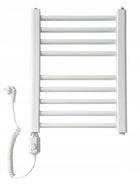 Grzejnik łazienkowy elektryczny TOMAS 300 W BIAŁY 400 mm 500 mm grzewcza