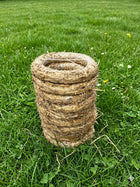 Wianek słomiany 30cm, dekoracja, baza pod stroik wianek 10szt obręcz florystyczna do kompozycji kwiatowych, podkład do