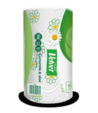 Velvet papier toaletowy Rumianek i Aloes 4x8 rolek zestaw celulozowy 3-warstwowy 150 listków biały do łazienki