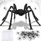 Pająk GiGANT halloween włochaty straszny Dekoracja Ozdoba Olbrzymi 90cm LX rekwizyt na bal przebierańców, przyjęcie