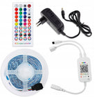 Zestaw Taśma LED RGB kolorowa 6m Bluetooth aplikacja mobilna muzyka + pilot oświetlenie dekoracyjne do salonu i