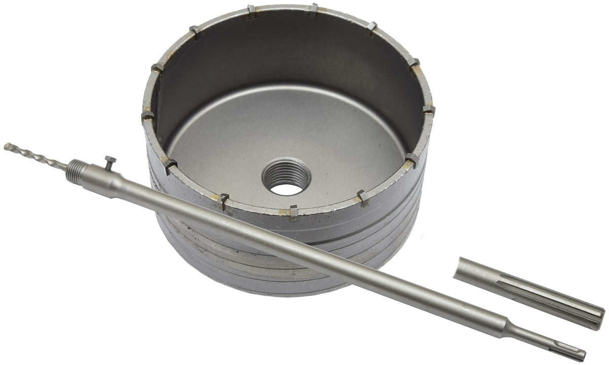 Otwornica frez koronka betonu 120mm SDS+ MAX 60cm wiertło koronowe do komórkowego, cegły, płyt cementowych i g-k