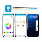 Plafon LED lampa RGB sufitowa głośnik bluetooth pilot aplikacja barw CCT oświetlenie do salonu, sypialni i pokoju