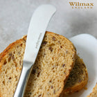 Nóż do smarowania masła 17 cm wilmax ze stali nierdzewnej sztuciec do pieczywa i kanapek, można myć w zmywarce