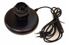 LAMPKA NOCNA LAMPA STOŁOWA DREWNIANA LOFT RETRO E27 DO SYPIALNI DO GNIAZDKA klosz 16 cm, wysokość 20 cm, maksymalna moc