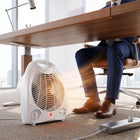 Termowentylator farelka elektryczna energooszczędna grzejnik mocny 2000 WAT biały piecyk pokojowy z nawiewem zimnego