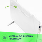 Grzejnik elektryczny na podczerwień łazienkowy pokojowy biały MPM MUG-24 ogrzewacz 450 w WiFi Tuya termostat