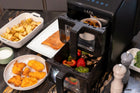 Frytownica beztłuszczowa AIR fryer frytkownica 2x5L 2 komory podwójna dual czarny